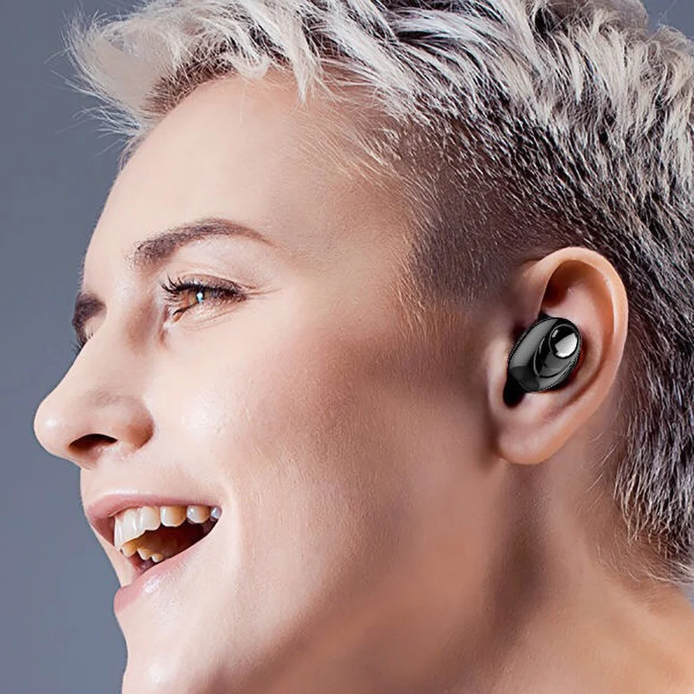 L16 портативный одиночный правый ухо беспроводной Bluetooth 5,0 наушники водонепроницаемые спортивные наушники с/без зарядного устройства