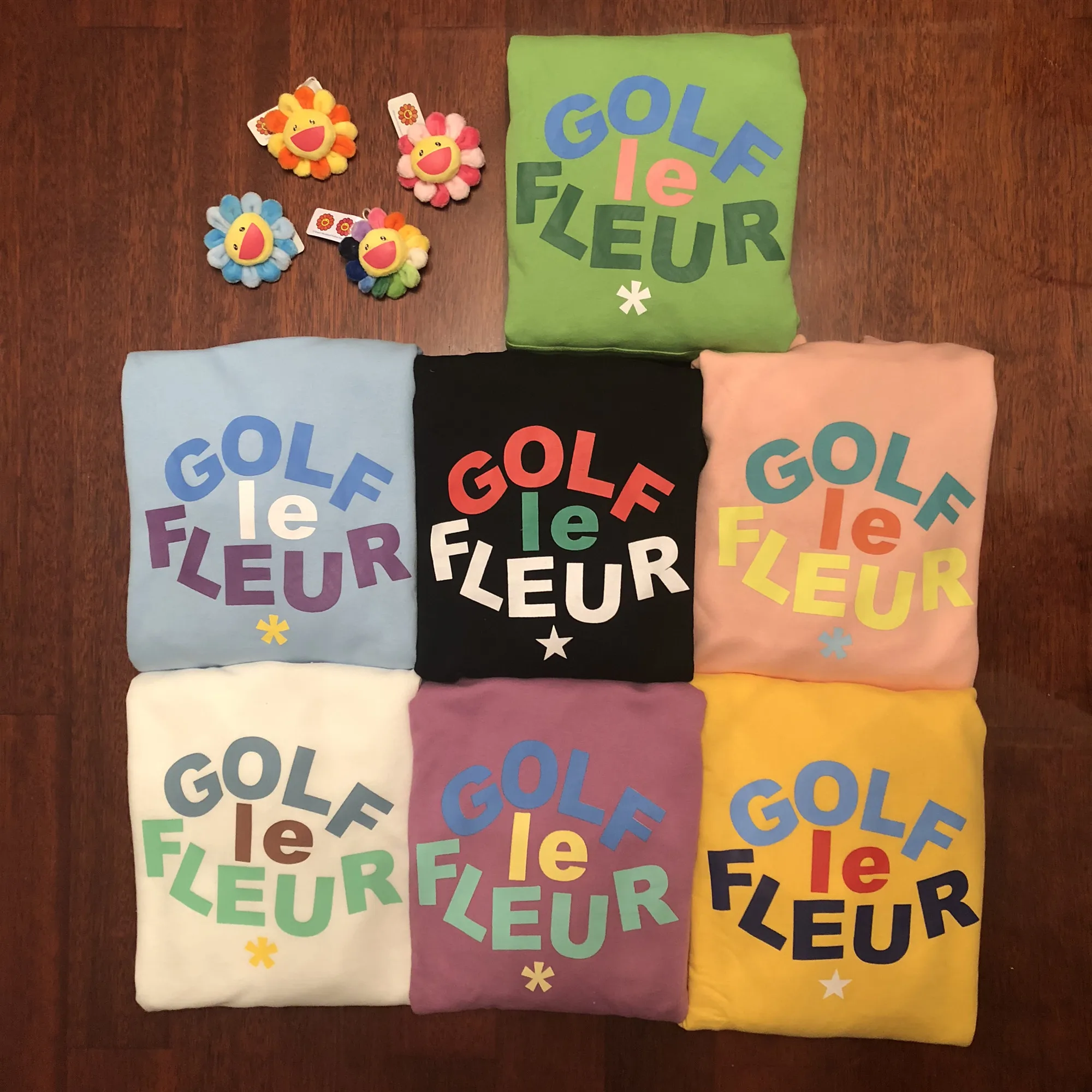 

New Men golf Flower Le Fleur Tyler The Creator Hoodies Hoody hooded Sweatshirts velvet Cotton Drake Thicken Fleece