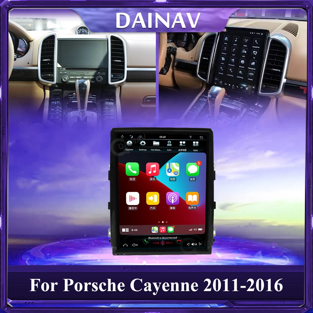 

Автомагнитола 2 din, 2 din, Android, мультимедийный плеер для Porsche Cayenne 2011-2016, автомобильный GPS-навигатор, стерео, автомобильное аудио, вертикальный tesla