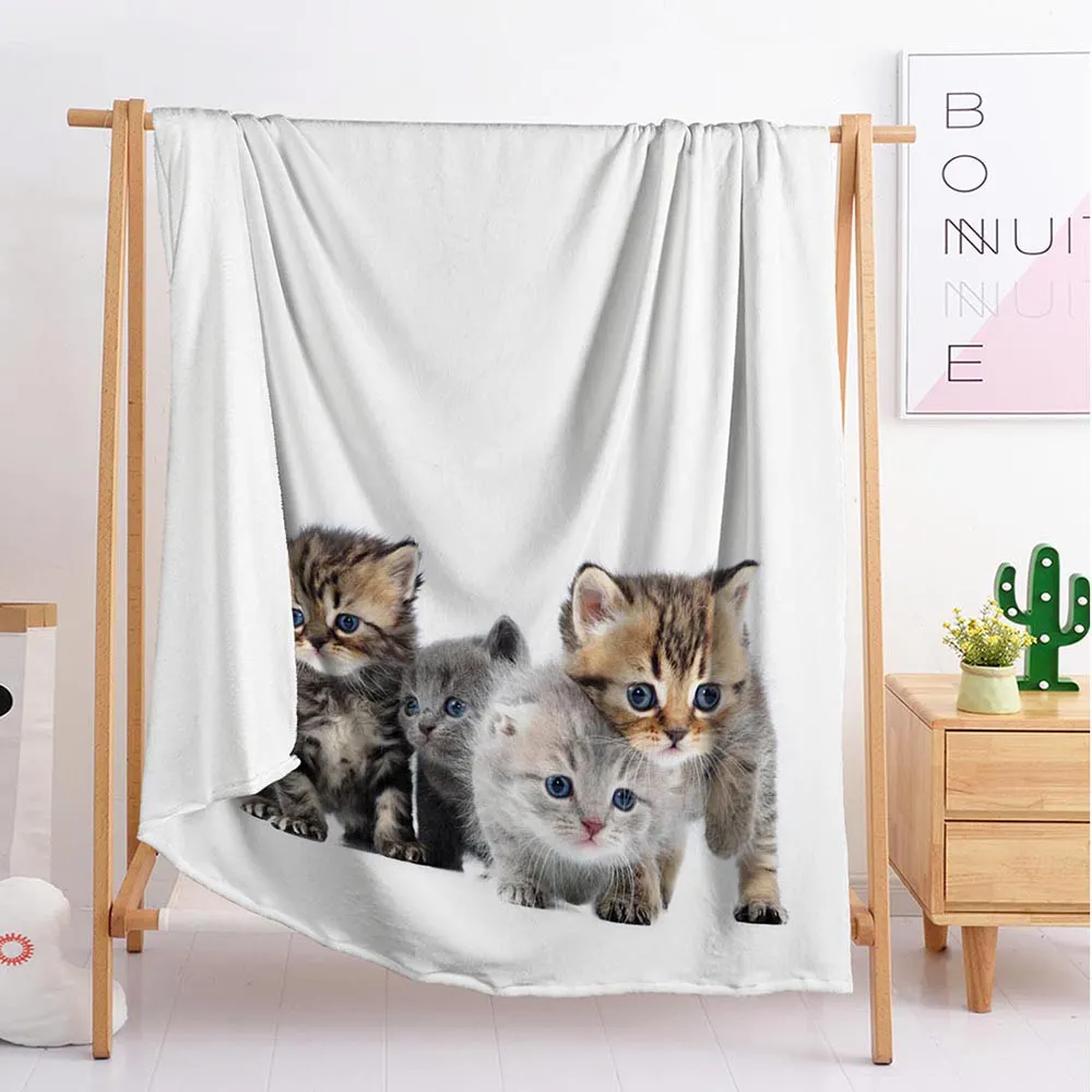 Online 2020 Nuovo Gatto Animale Custom Coperte Di Grandi Dimensioni E Di Piccole Dimensioni Rimessa Laterale Coperta Arazzo Sacco A Pelo Coperta Di Flanella Coperta Di Biancheria Da Letto