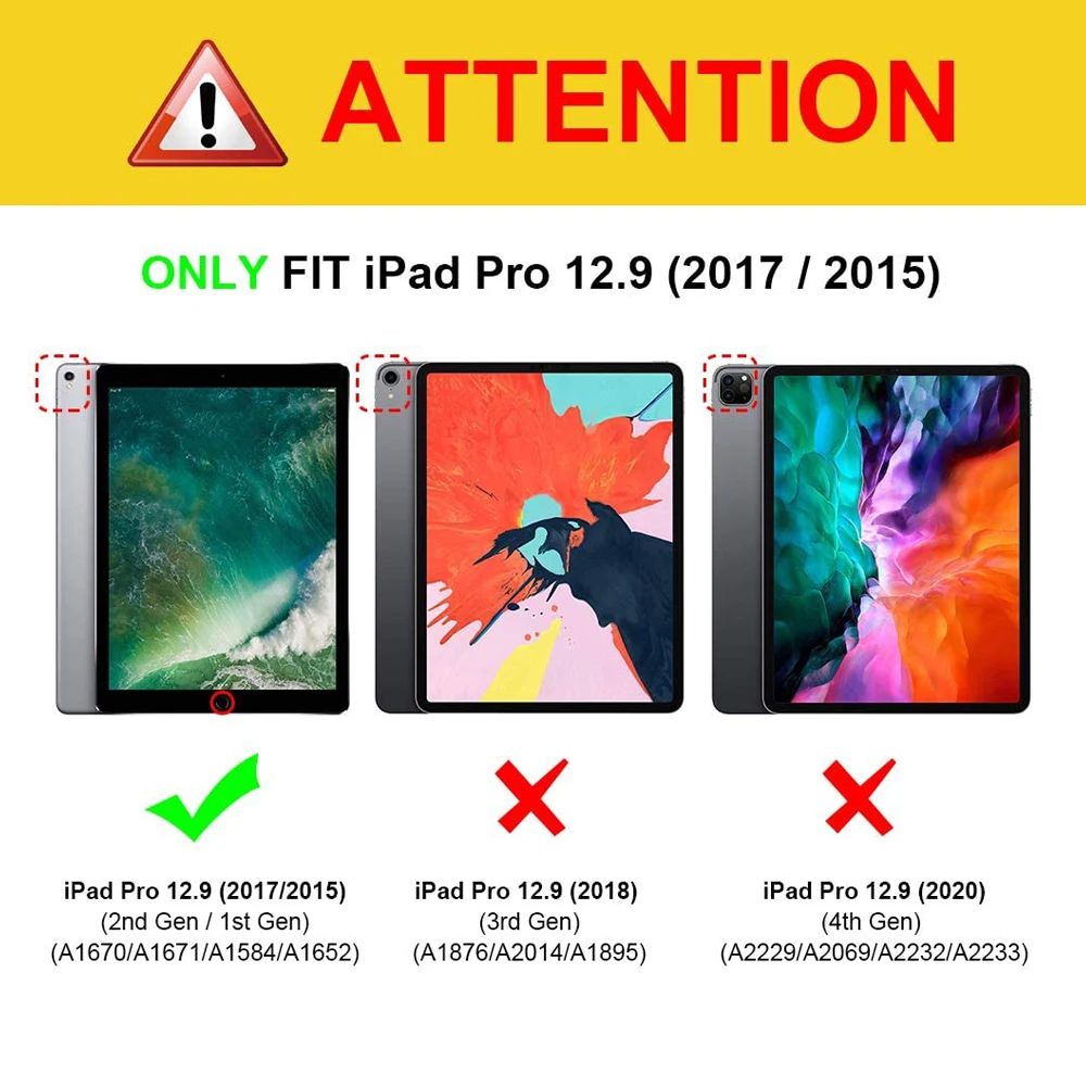 9H для экрана из закаленного стекла Apple iPad Pro 12 9 дюймов 2015 A1584 A1652 Экран протектор 2017