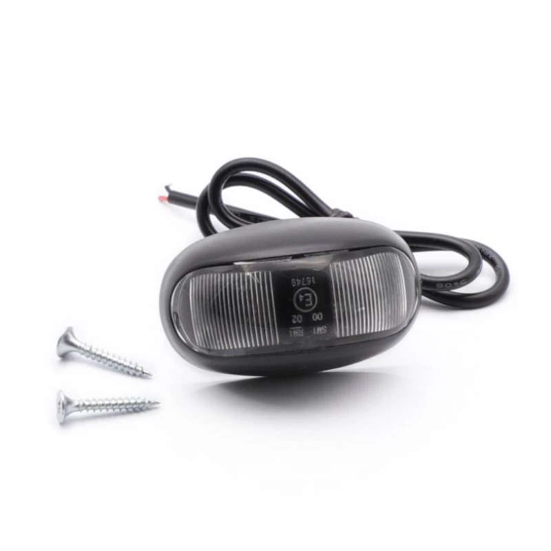 10 шт. 10В-30В Красный Янтарный светодиодный габаритный фонарь для грузовика