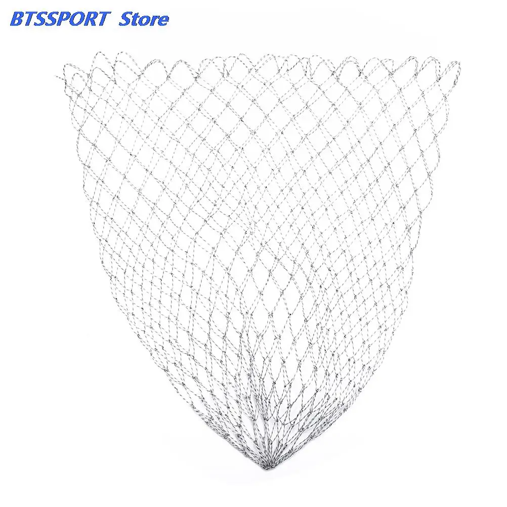 1PC Fishing Net Double Line Braided Mesh Landing Tools Hole For Bass Trout Catch Accesorry 35/45/70cm | Спорт и развлечения