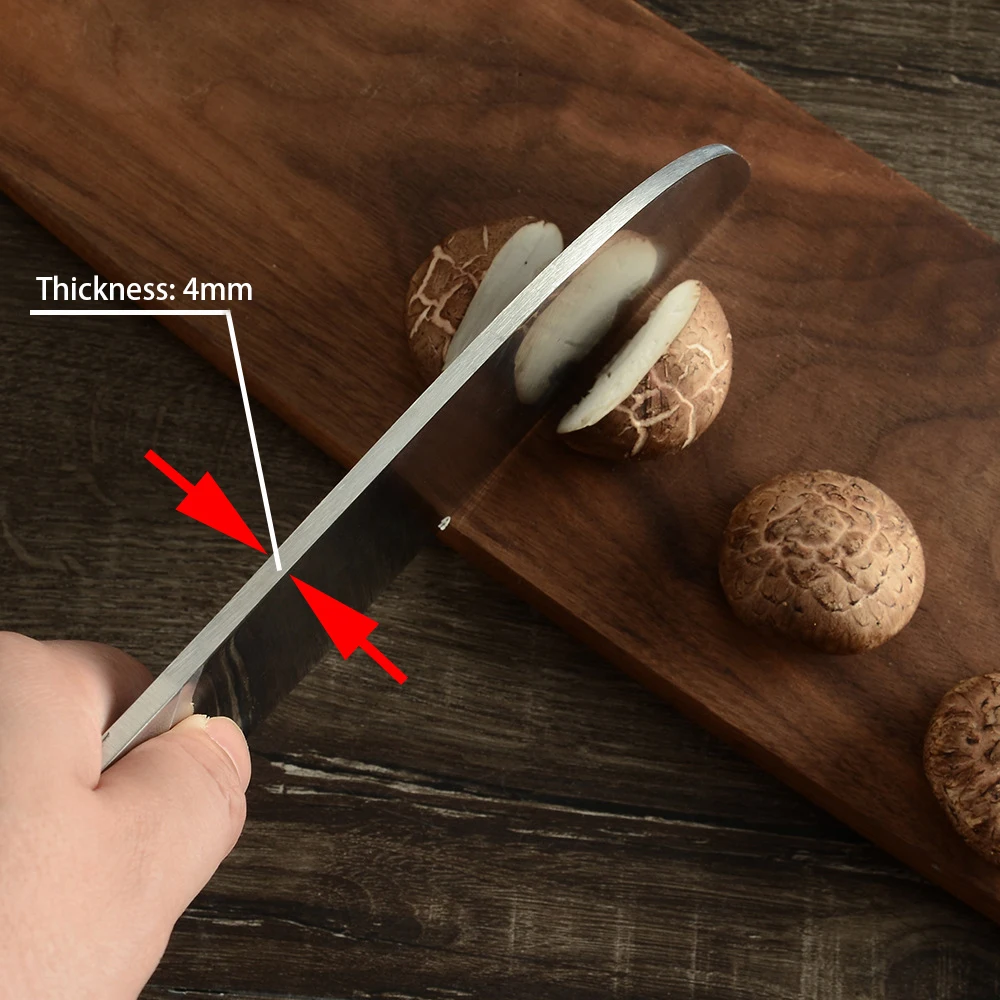 Все Нержавеющая сталь Кухня Профессиональный мясника кухонные аксессуары нож