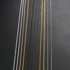 Цепочки для ожерелий ручной работы, цепочки под золото, родий, бронзу, 5, 10 млот, фурнитура для изготовление ювелирных ожерелий сделай сам