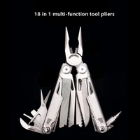 edc 18 in 1 multifunctional 7cr17mov folding knife hand tools set multitool army swiss knife camping gear multi plier set