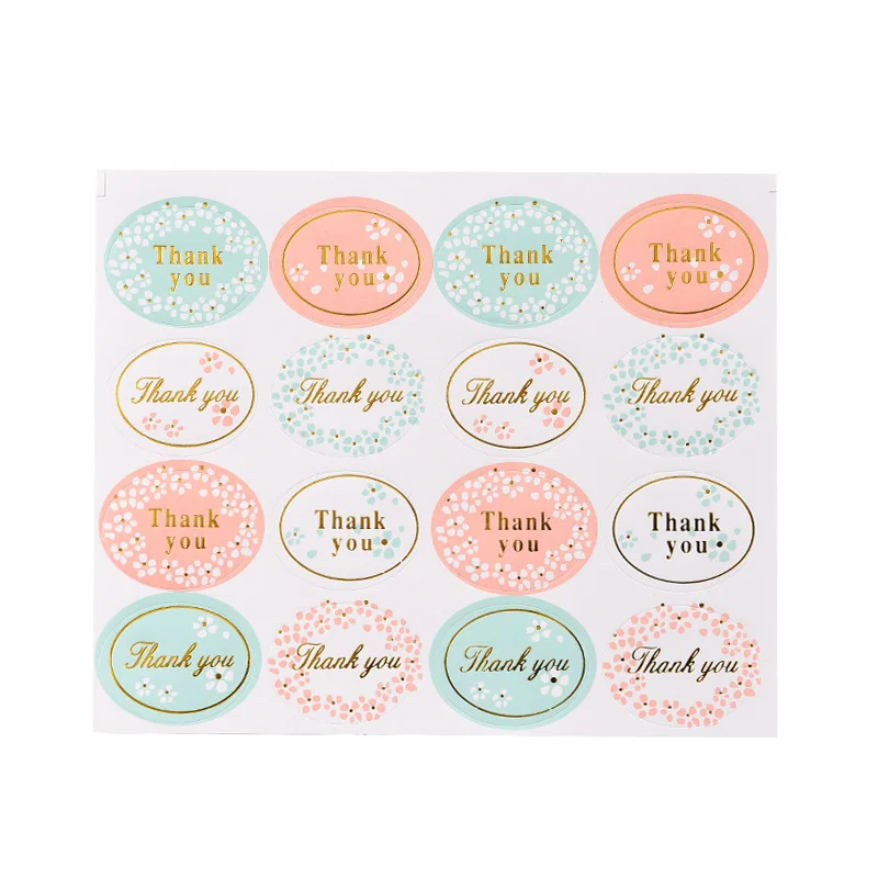 

1-10pcs Gift Sealing Stickers Thank you Love Design Diary Scrapbooking Stickers Festival Birthday Party Gift Decorations Labels