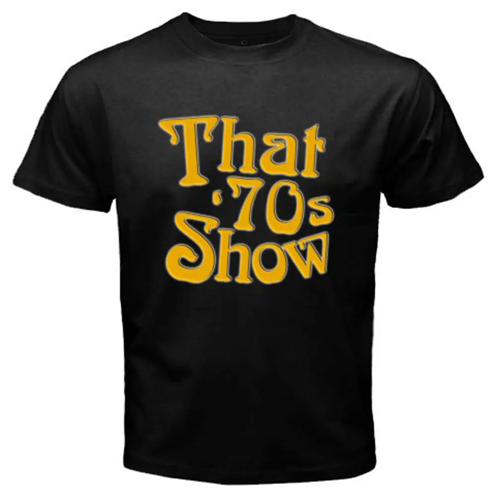 Новинка 70s шоу классический ТВ Шоу Мужская Черная Футболка размер s M L XL 2XL 3XL
