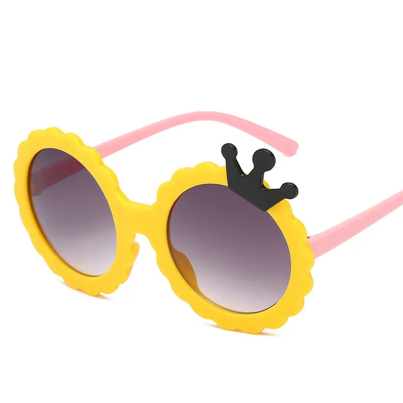 Милые детские солнцезащитные очки в форме короны TTLIFE Поляризационные с