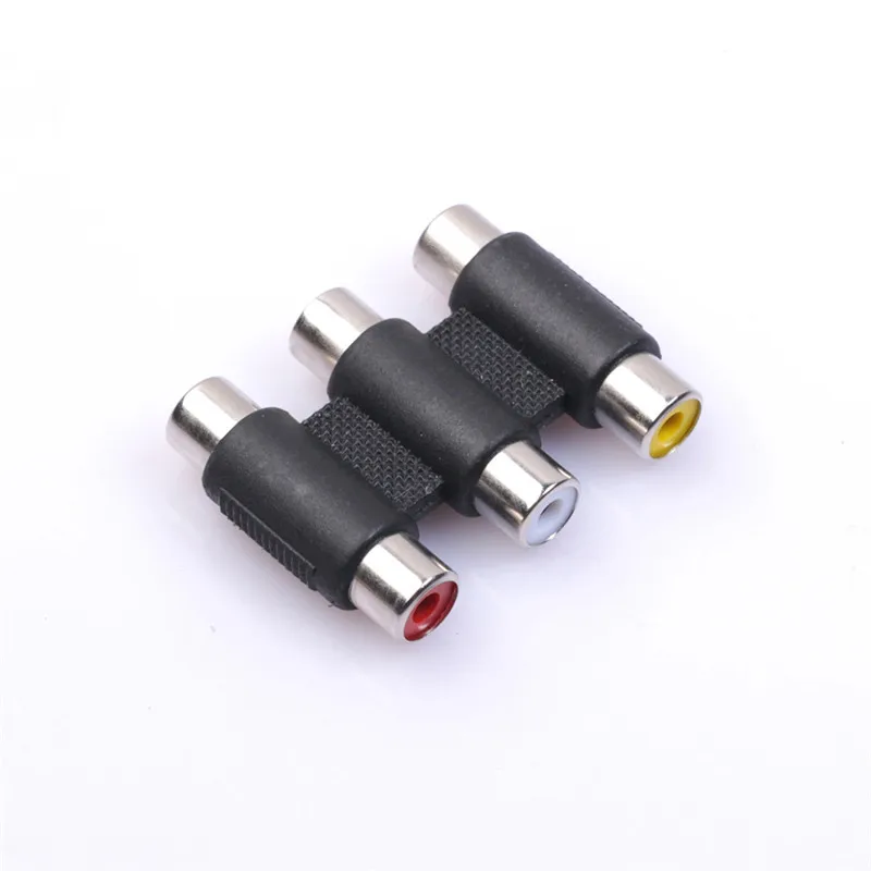 2 шт. тройной адаптер для мультимедийных устройств 3RCA | Электроника