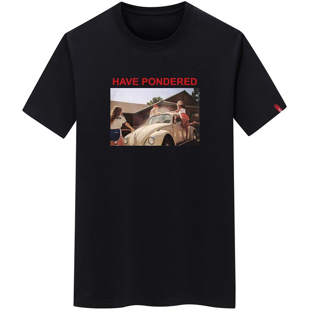 

2020 have pondered Men's t-shirt Anime Cotton Black Print T-shirt Women Manga Streetwear Tee Cotton women Tshirt Unisex Harajuku