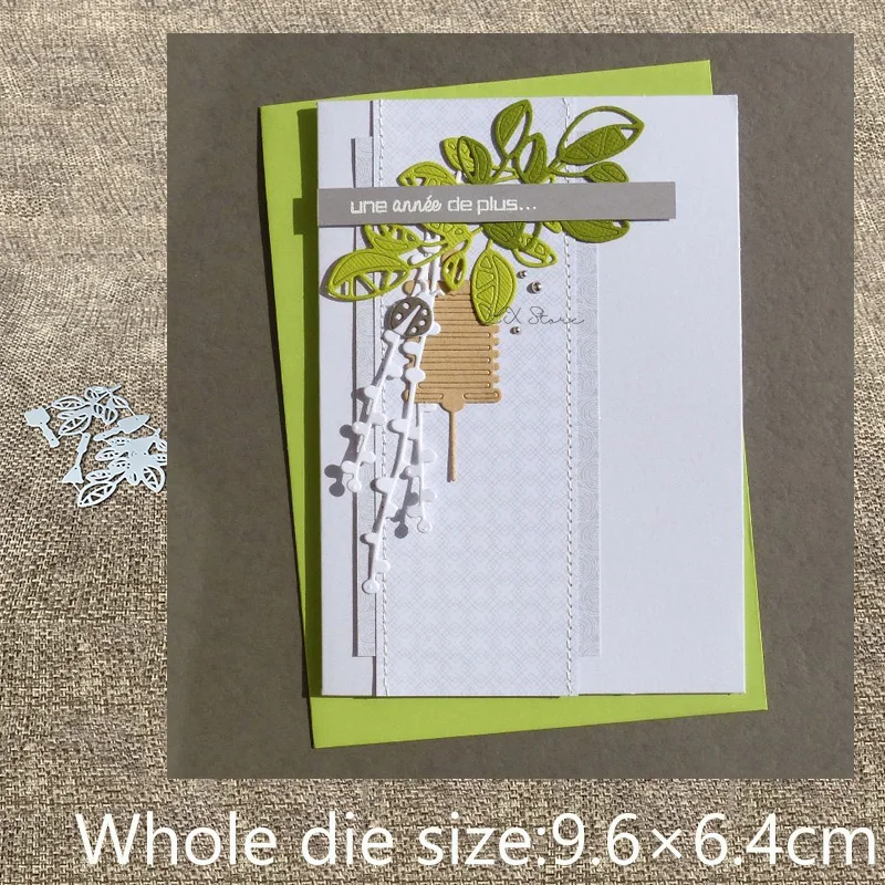 Металлические Вырубные штампы XLDesign для рукоделия 5 шт. украшение в виде листьев