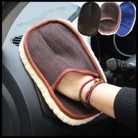 2021 car styling wool soft wash cleaning glove accessories for chevrolet lacetti j200 chevrolet cruze j300 niva 2123