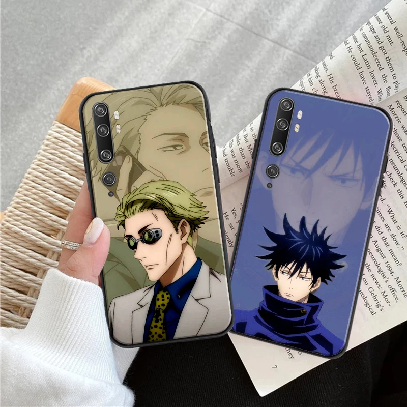 

Jujutsu Kaisen Anime Gojo Satoru Phone Case For Xiaomi CC9 CC9e 10 10 Pro Lite 11 11 Lite Pro Ultra Note 10 Fashion Back Cover