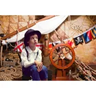 Фон для фотосъемки с изображением пиратов детский день рождения фон с изображением корабля палубы навигации новорожденного ребенка Приключения фон для фотосъемки