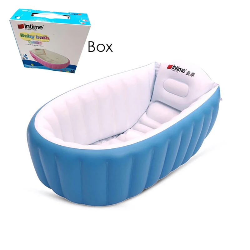 Портативная Детская ванна надувная изолирующая утолщенная Складная Ванна для