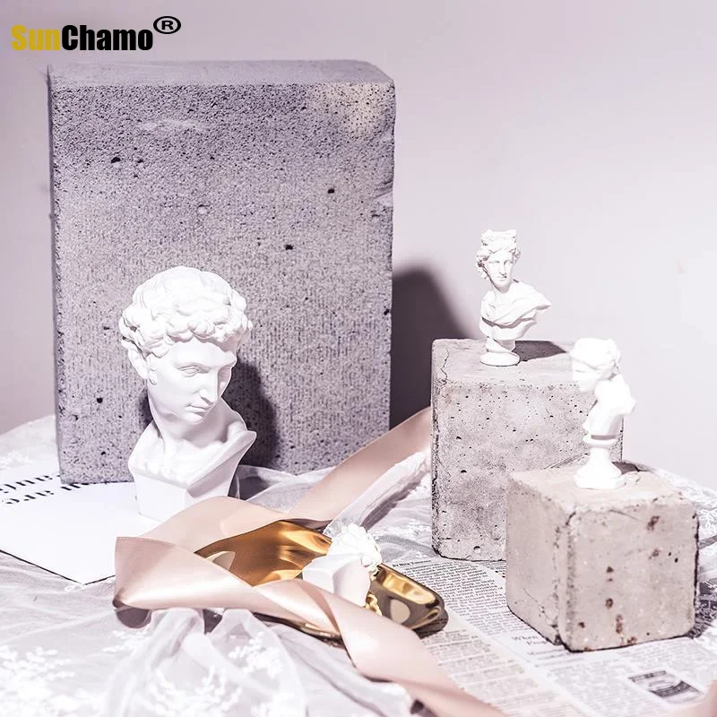 Mini George Gemmelada Chopin Septimius Geta Statue Resin Art&ampCraft Decorations For Home Line Drawing Teaching Aids Decor |