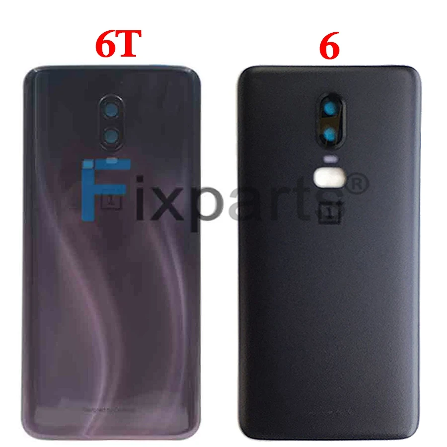 Оригинальное стекло для OnePlus 6 6T Задняя Крышка батарейного отсека заднее Oneplus 7 Pro 1