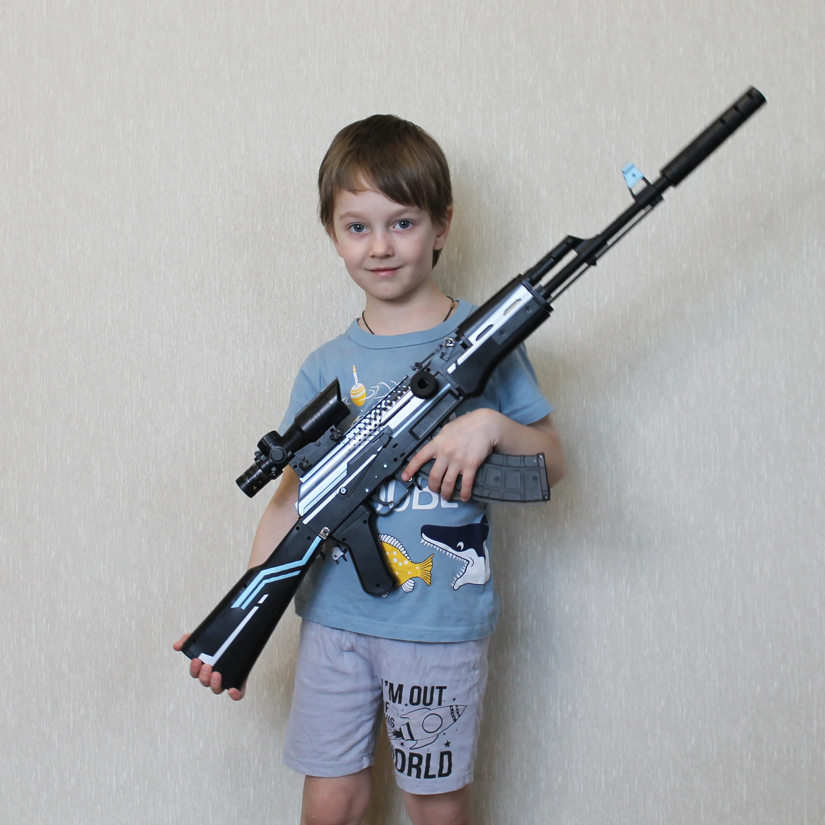 Страйкбольное ружье руководство винтовка Akm игрушечный водный пистолет пули