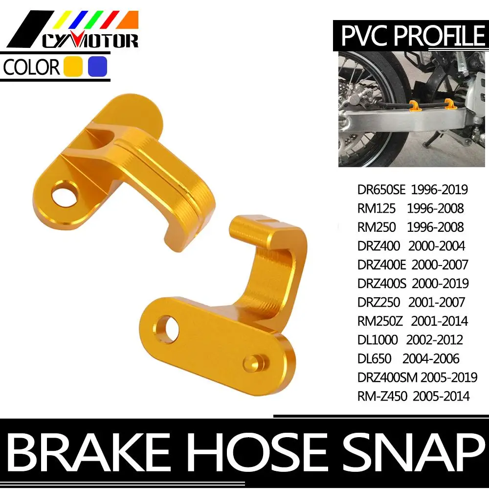 

Тормозной шланг для мотоцикла с ЧПУ, для Suzuki DR RM DRZ RMZ DL 125 250 400 400S 400E RMZ450 DRZ250 DRZ400 DRZ450 400SM 1996-2019