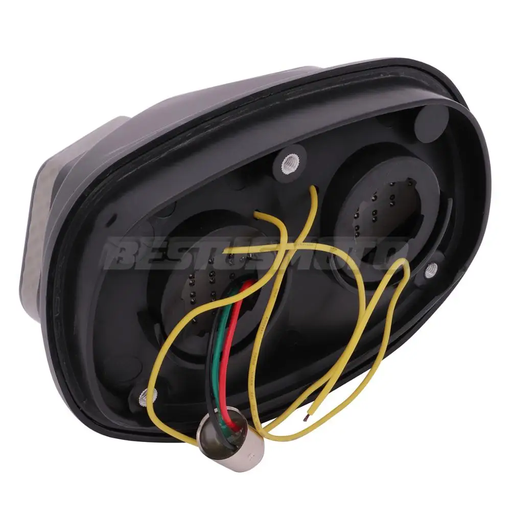 Задний фонарь для мотоцикла Тормозные Сигналы поворота встросветильник онарь