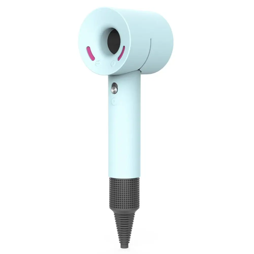 Sky Blue Чехол для фена для Dyson, мягкий силиконовый гель, портативный, пыленепроницаемый вентилятор, защитный чехол для сверхзвукового фена - Цвет: Sky Blue