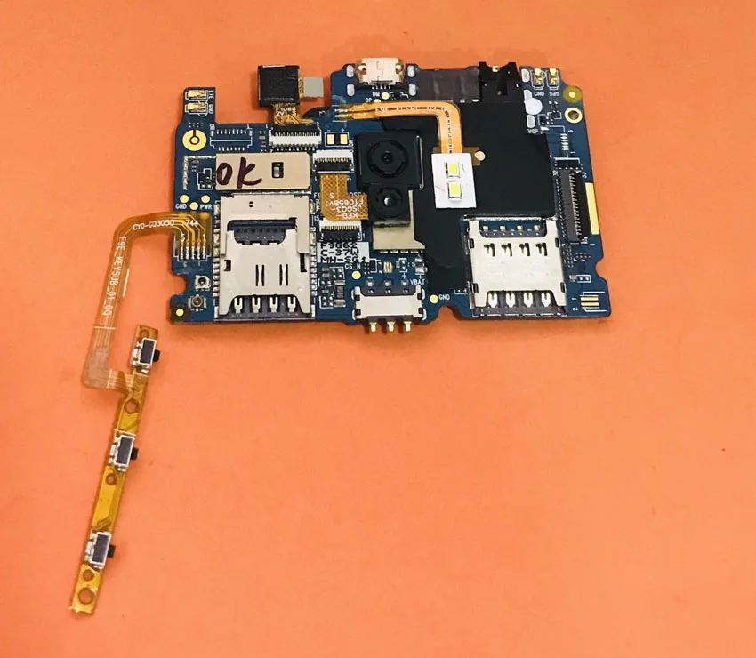 Оригинальная материнская плата 2 Гб ОЗУ + 16 ПЗУ для Ulefone S8 Pro MTK6737 четырехъядерный 5 3