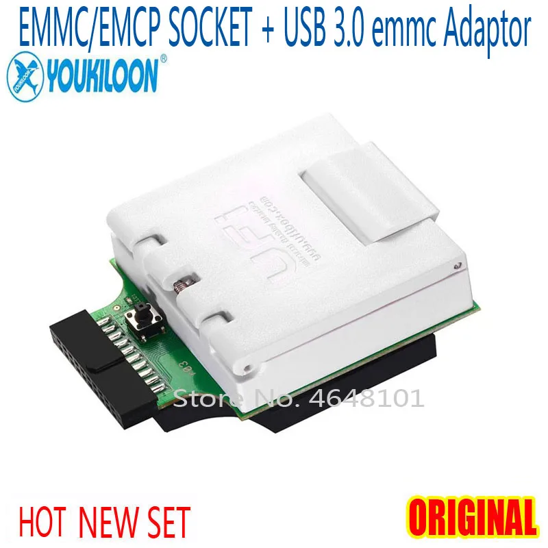 2022 новый оригинальный Lite USB3.0 SuperSpeed eMMC Reader + EMMC/EMCP Socket( FBGA 153/169/162/186 221/254) для UFI BOX |