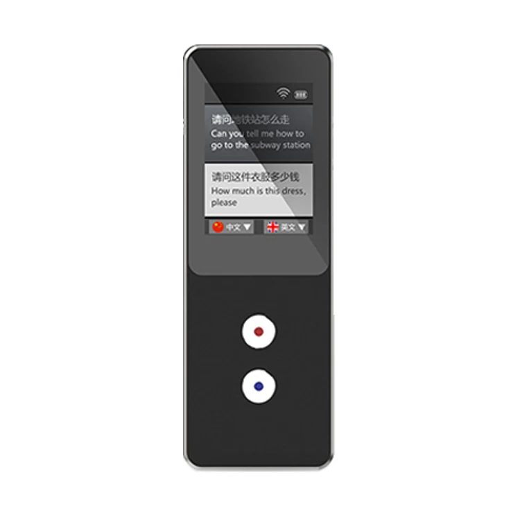 

Offline Portable 42 Languages Real-Time 2-Way Translations Smart Translator