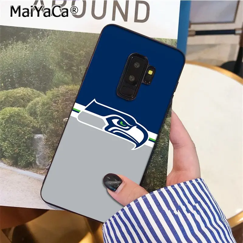 MaiYaCa Seattle Seahawks ТПУ Мягкий силиконовый чехол для телефона чехол для samsung S9 S9 плюс S5 S6 S6edge S6plus S7 S7edge S8 S8plus