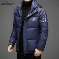 2021 top grade graphene thick warm new brand casual fashion down jacket men windbreaker winter hooded parka coats men clothes