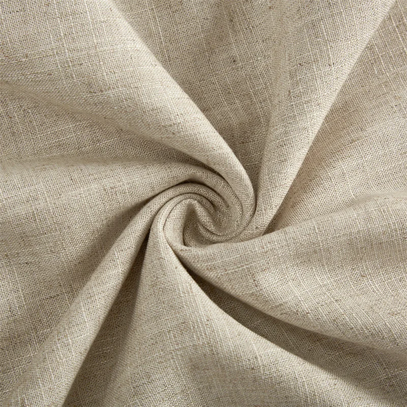 Японский Стиль Конопляный занавес современный Однотонная одежда сращивания