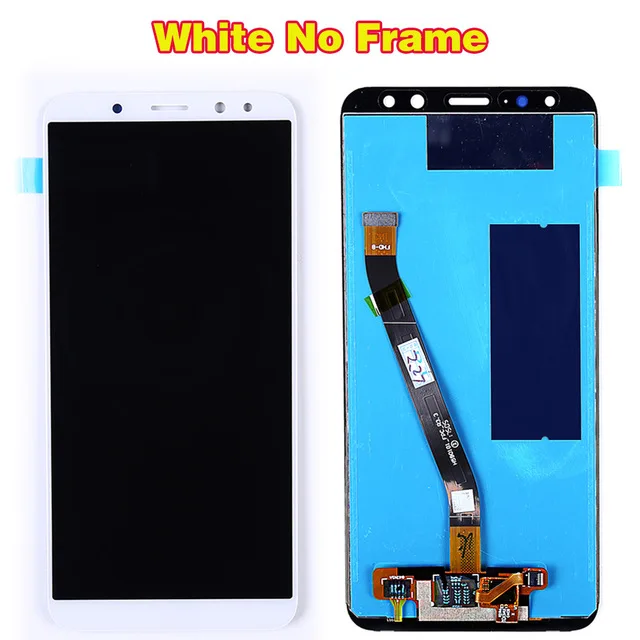 Протестированный сенсорный экран для huawei MATE 10 lite 5,9 дюймов ЖК-дисплей дигитайзер сборка Nova 2i рамка с бесплатным инструментом стеклянная пленка - Цвет: White Without Frame
