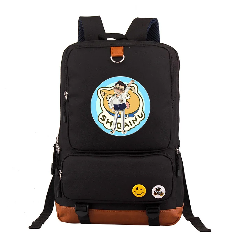 Новая Легенда Путь домашнего мужа Рюкзак Gokushufudo Tatsu Аниме для женщин и мужчин Холст Сумка для учеников Унисекс Путешественников.