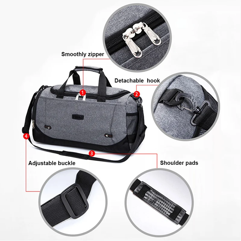 Limited Hot Sports Bag Training Gym Bag Men Woman Fitness Bags Durable Multifunction Handbag Outdoor Sporting Tote For Male