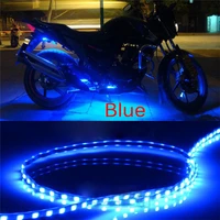 waterproof dc 12v motor led strip smd underbody decorative strip light for car motorcycle beautiful decorative soft lights