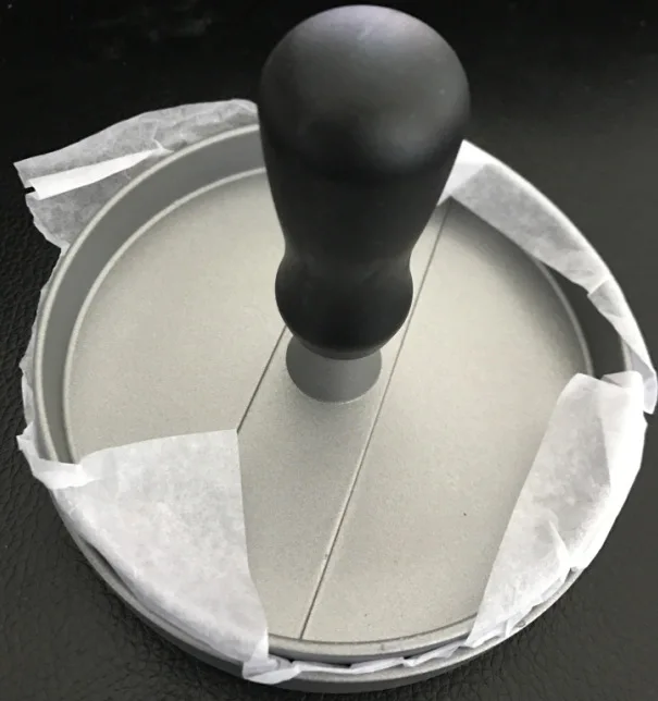 Пресс для гамбургеров круглой формы из алюминиевого сплава пресс приготовления