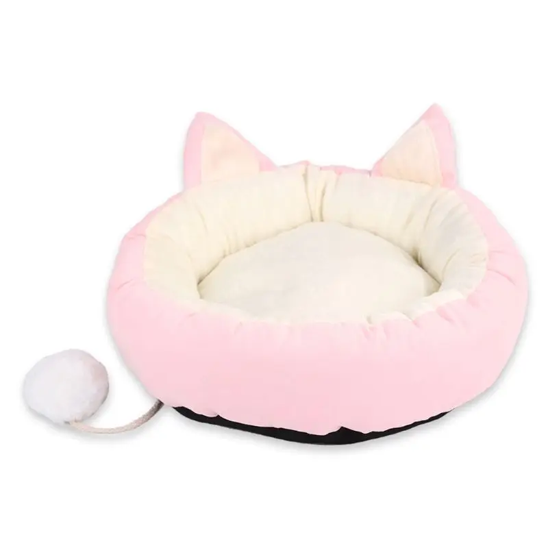 

Washable Cat Warming Bed Round, Cat Beds Indoor Cats Medium, Big Pet Bed Machine Washable