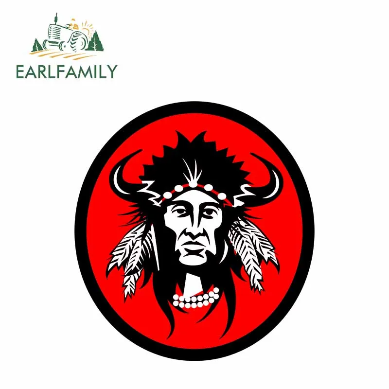 EARLFAMILY 13 см x индийская графическая Автомобильная наклейка s и наклейки виниловая
