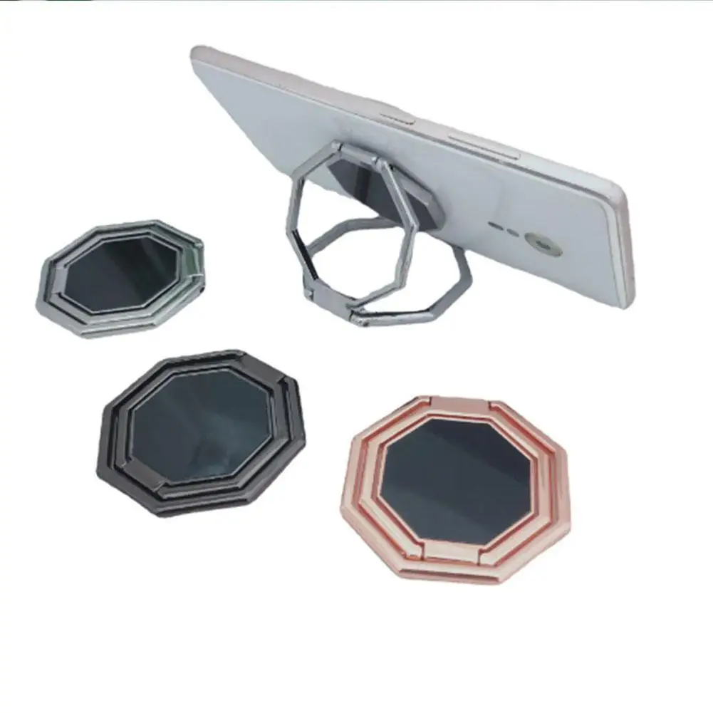 

Universal Phone Holder Kickstand Zinc Alloy Foldable Ultra-Thin Back Tablets Phone Grip IPad Cell Stand For IPhone M8Y8