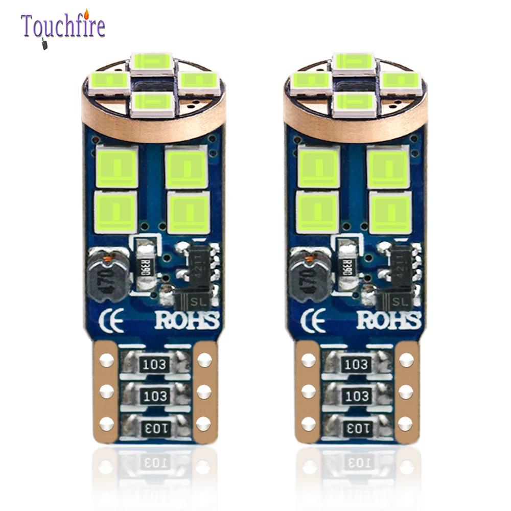 2 шт. автомобильные лампы Canbus T10 W5W 194 3030SMD 12 светодиодов|Сигнальная лампа| |