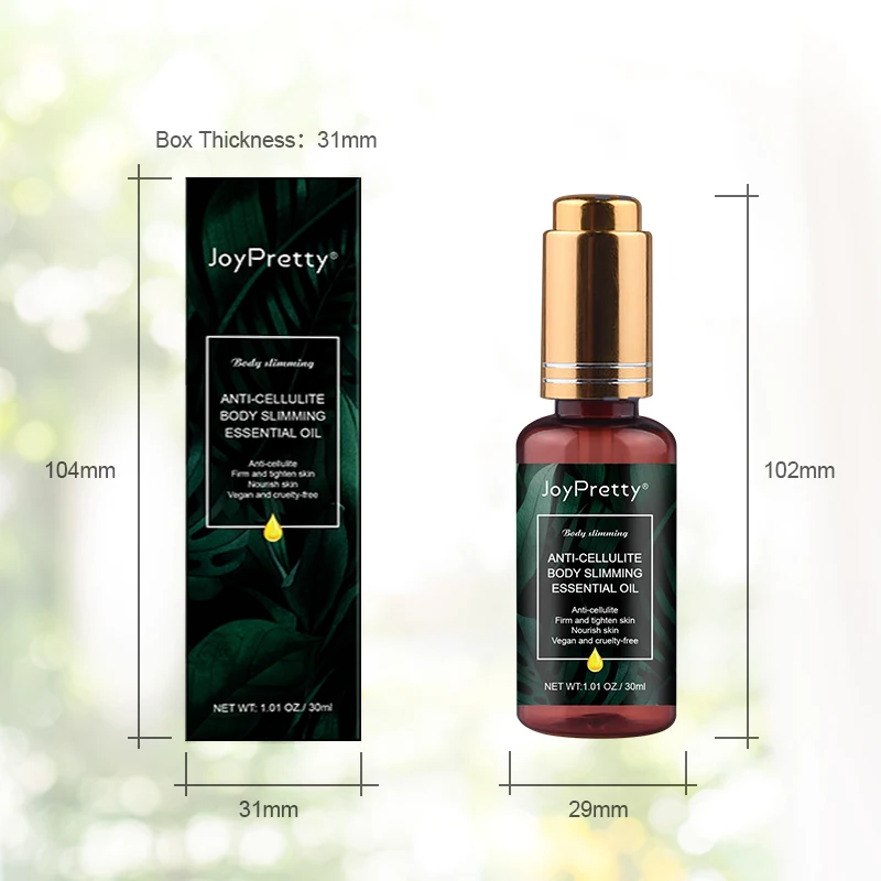 

JoyPretty Slimming Body Essential Oils Belly Slimming Skin Firming Leg Waist Fat Burner Anti Cellulite Weight Loss Slimming Oil