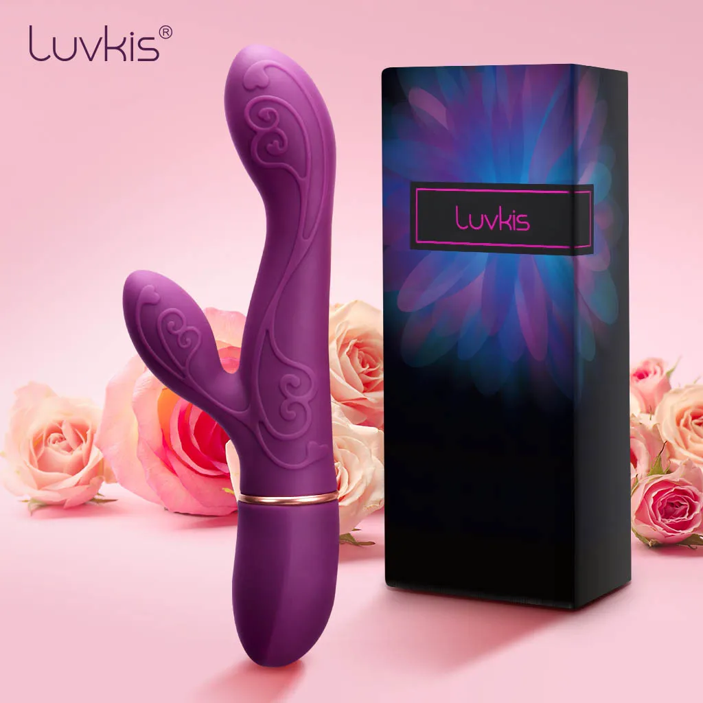 Кролик вибратор Luvkis Mr.Royl точка G C клитор секс игрушка для женщин стимулятор