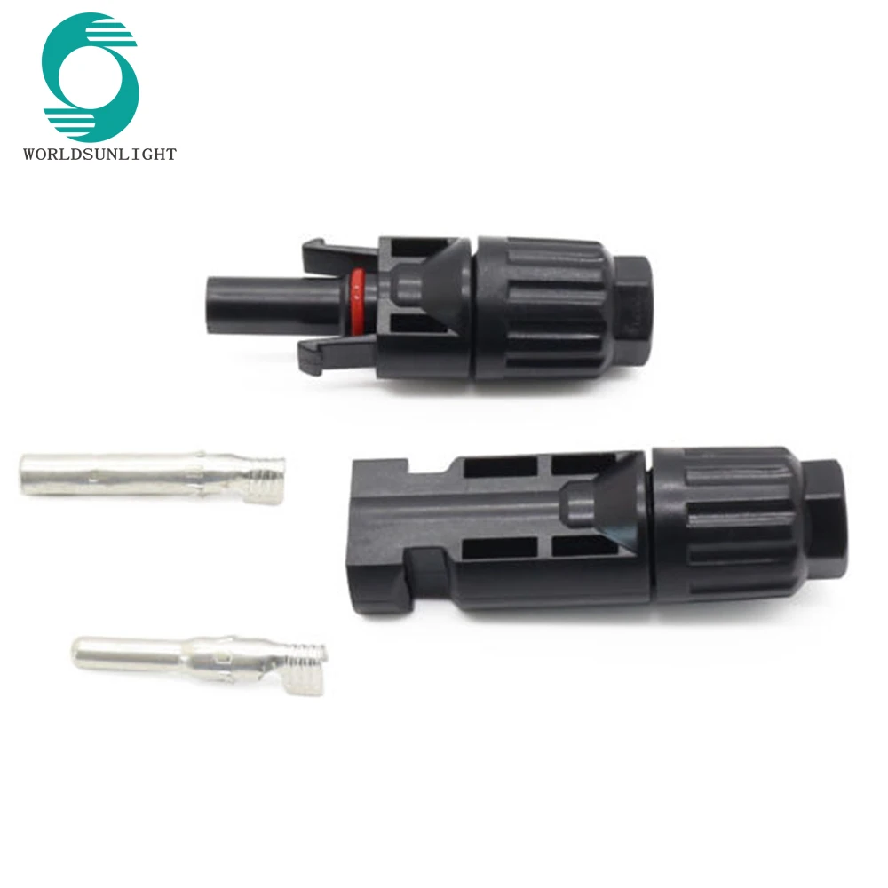 1 пара Солнечный коннектор ПВ панели коннекторы мужской и женский IP67 CE 1000Vdc для кабеля 2.5мм2 4мм2 6мм2 вкл.