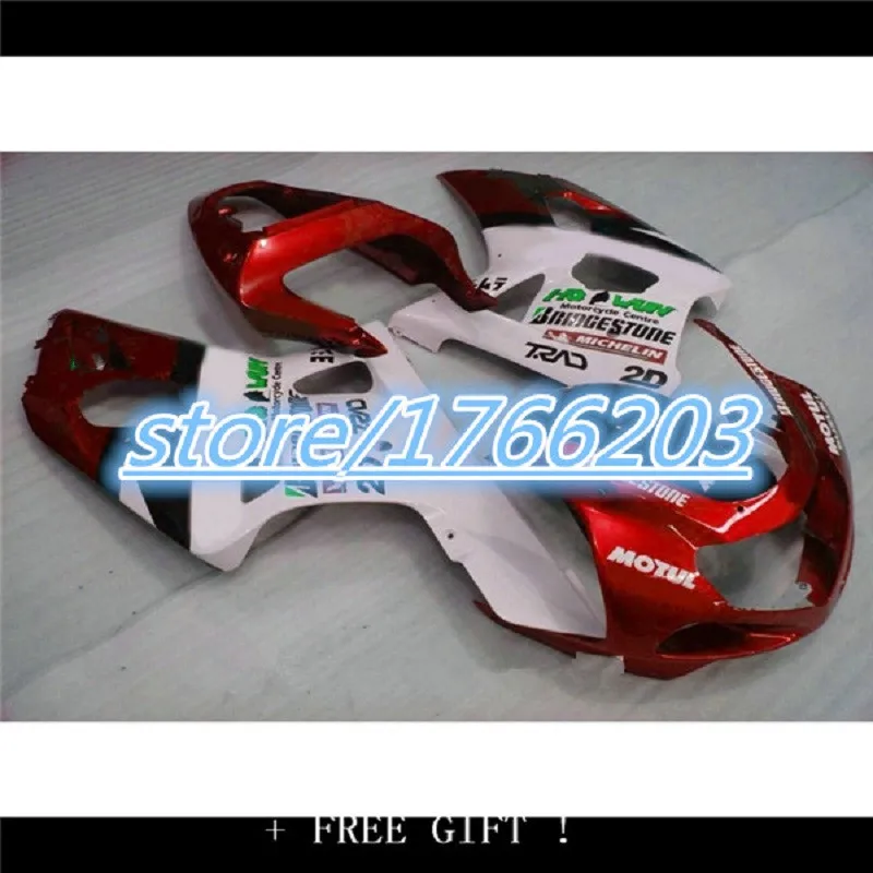 

ABS Fairings for SUZUKI K1 K2 GSXR600 GSXR750 2001-2003 motorcycle fairing set GSXR 600 750 01 02 03 red white Fairing