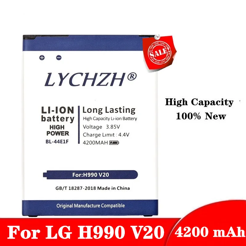 4200 мАч высокой Ёмкость BL-44E1F Батарея для LG V20 H990 F800 VS995 US996 LS997 H990DS H910 H918 Stylus3 M400DY |