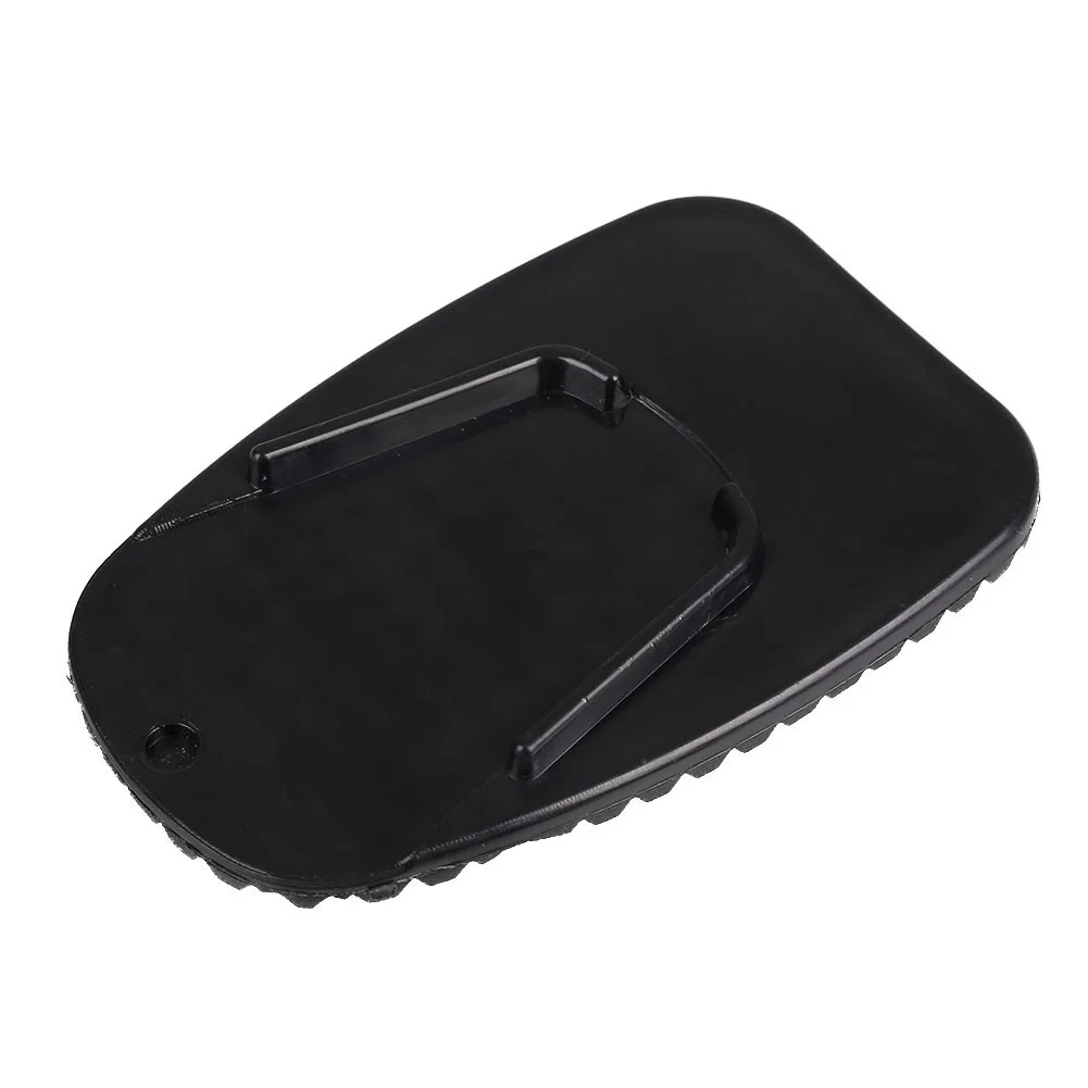 Универсальная боковая подставка для мотоцикла удлиняющая пластина опорная стойка байкеров черная