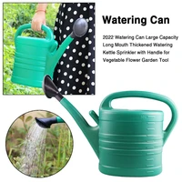 5l8l long mouth watering can large capacity thickened watering kettle pot sprinkler with handle for vegetable gardening tool