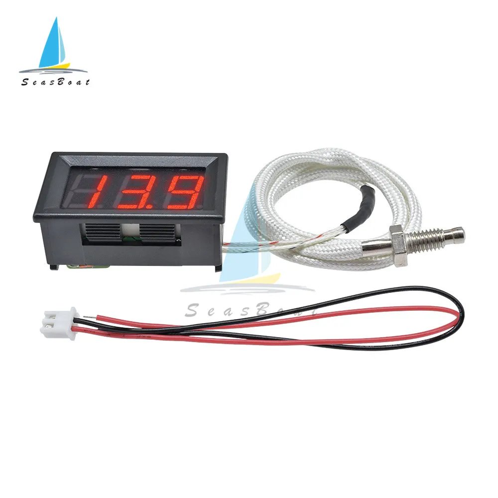 XH-B310 DC 12V светодиодный цифровой дисплей K-Type термометр измеритель температуры M6