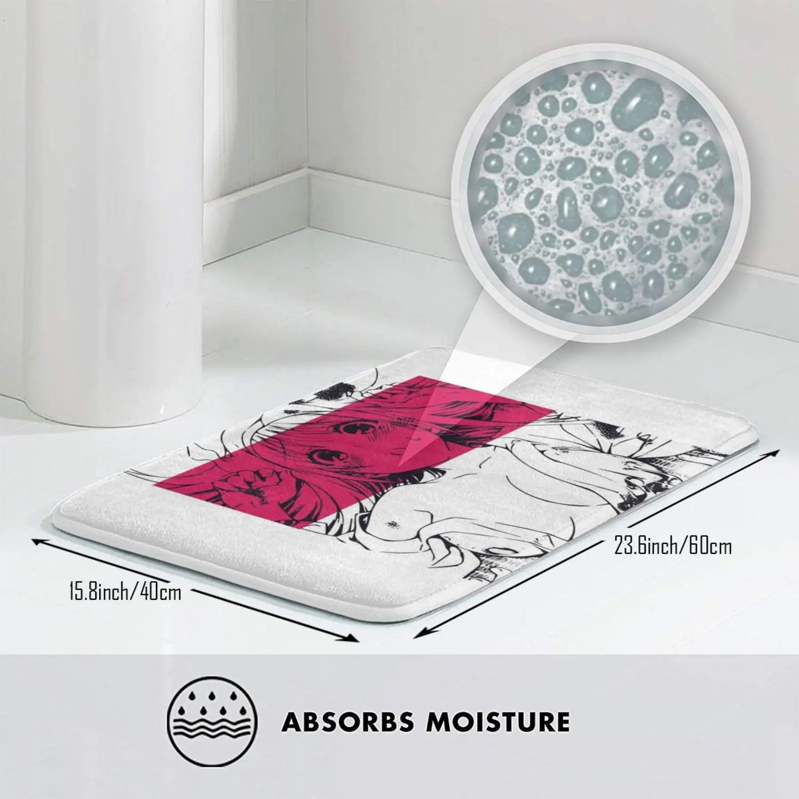 Мягкий Нескользящий Коврик Yuragi soun No Yuuna San ковер подушка Аниме Манга Япония